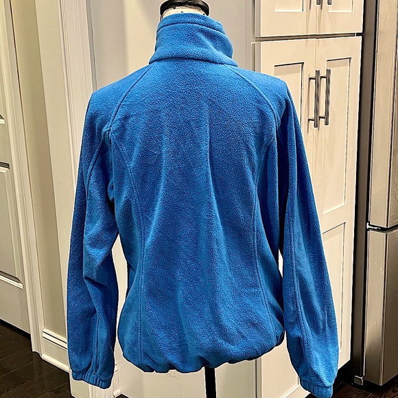 Columbia Full Zipper Fleece Jacket in Blue - Picture 3 of 12